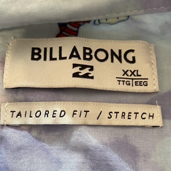 Billabong mens Hawaiian shirt, size XXL (tailored fit/stretch), 100% cotton - Picture 7 of 7